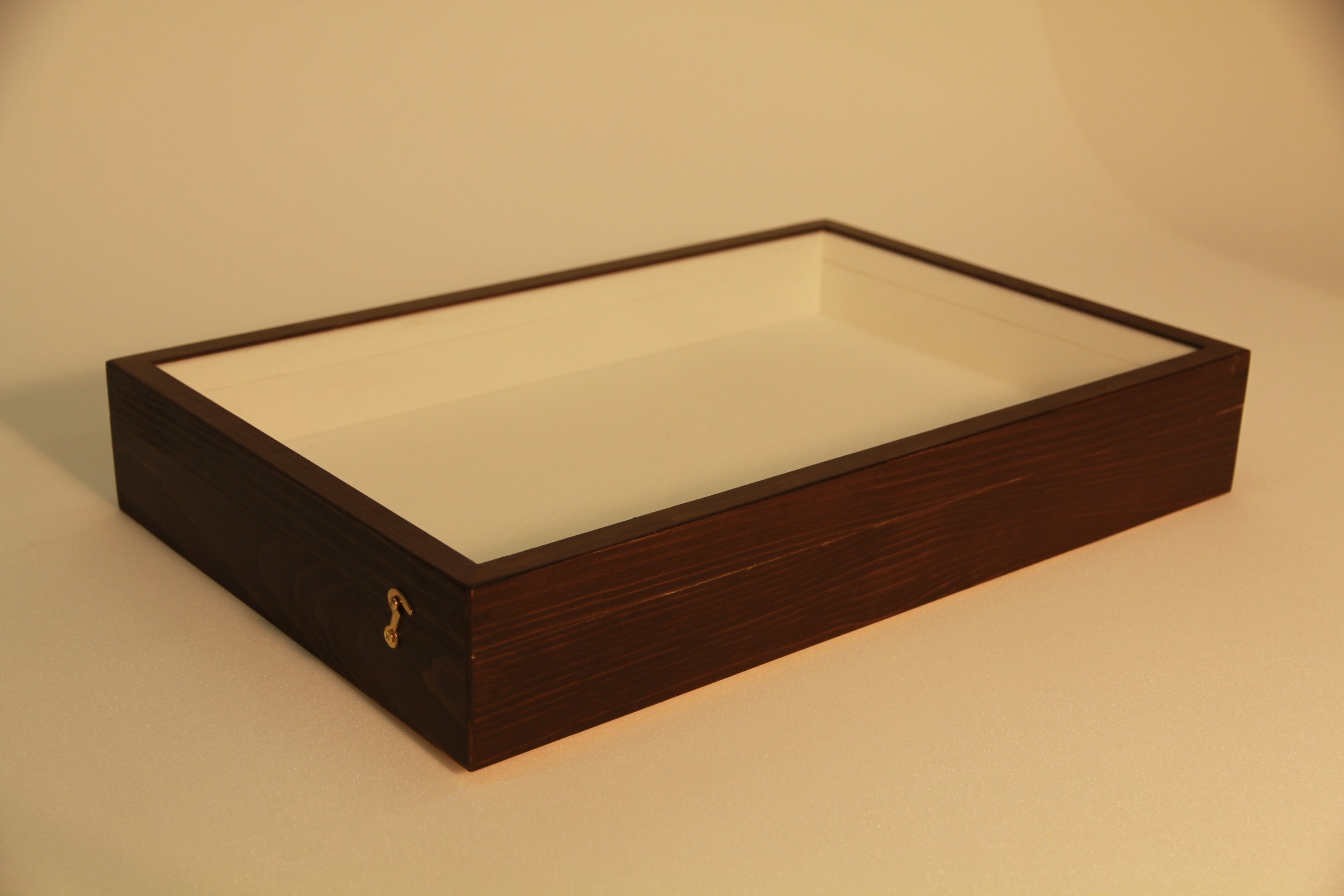 Schmitt Box with glas - Chocolat Brown | Atelier Jean Paquet